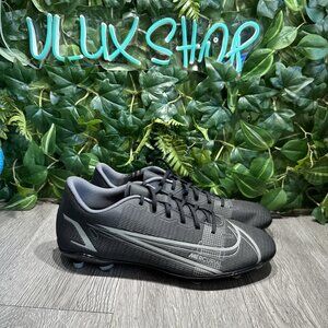 Nike Vapor 14 Club FG/MG Mens Soccer Cleats Black CU5692 004 Mercurial Sz 12